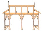 build a decorative wood pergola