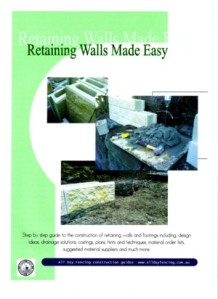 Download this guide to building and repairing retaining walls!